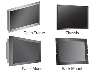 Imagen Displays LCD, de Alpha Display-Anatronic, para entornos industriales. Modelos de 5.7 a 32” para aplicaciones profesionales (24/7).